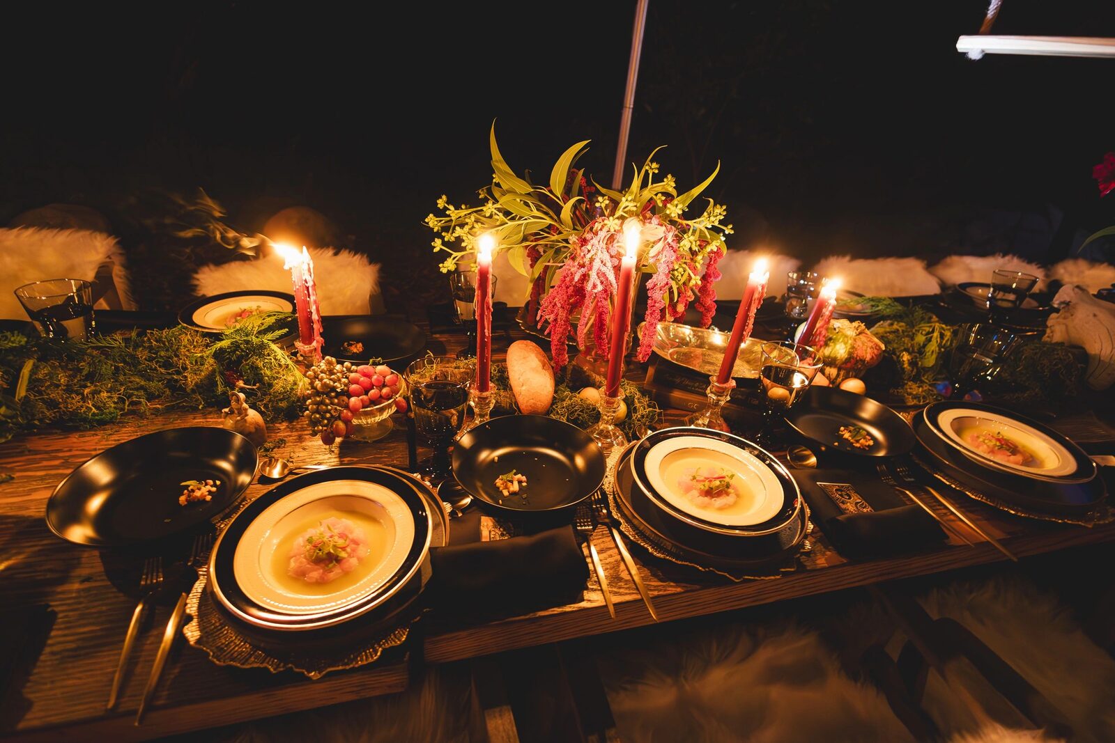 Birthday event, private dinner